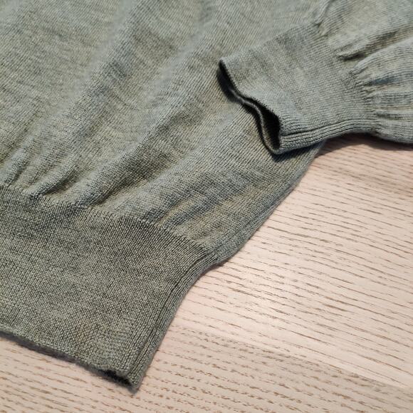 J Lawrence Khakis of Carmel Pullover Sweater Mens Sz L Merino Wool Cashmere Silk - Picture 9 of 12